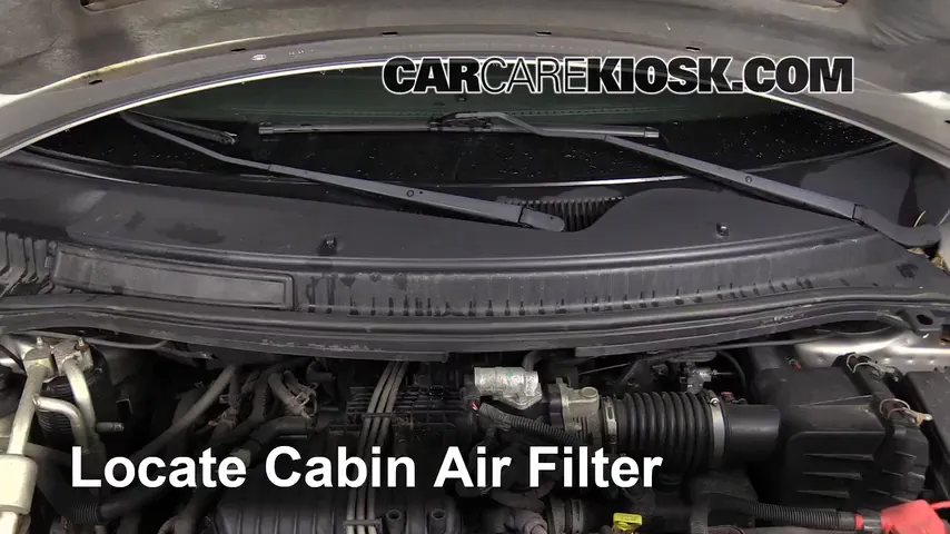 2004 Ford Freestar SEL 4.2L V6 Filtre à air (intérieur)